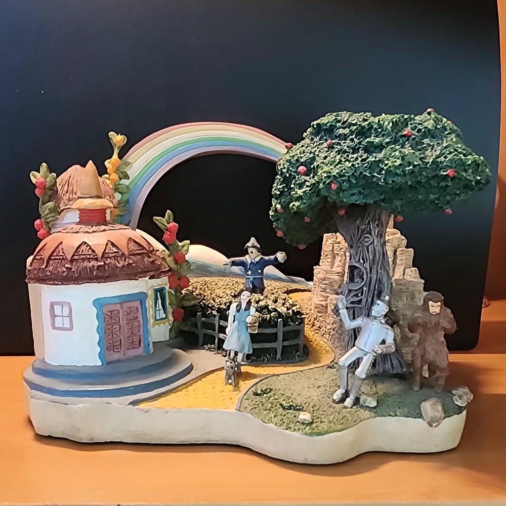 Wizard of Oz Figurine with Rainbow